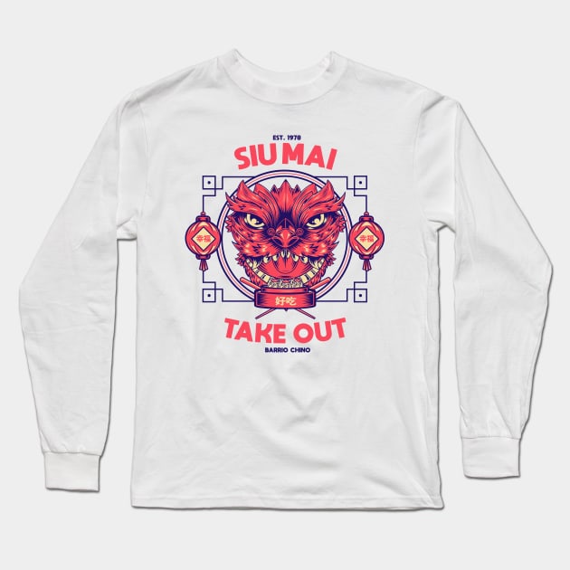 SIU MAI TAKE OUT! Long Sleeve T-Shirt by Galleta gráfico